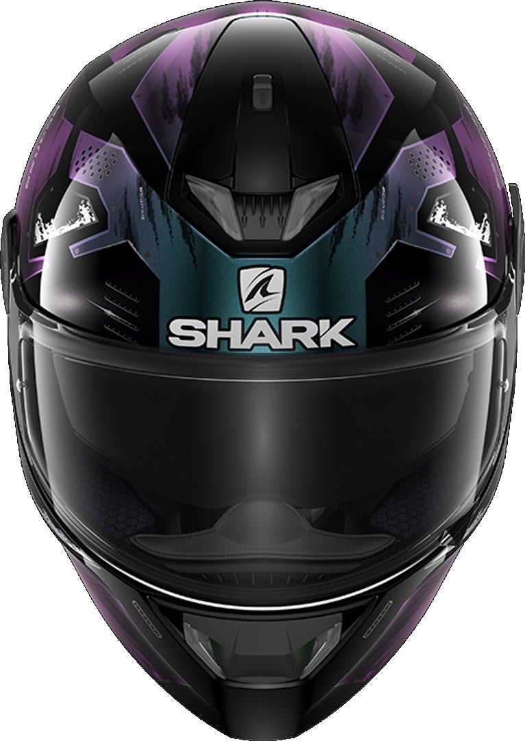 Shark Skwal 2.2 Venger Casco nero/viola L (59/60) Figura 2