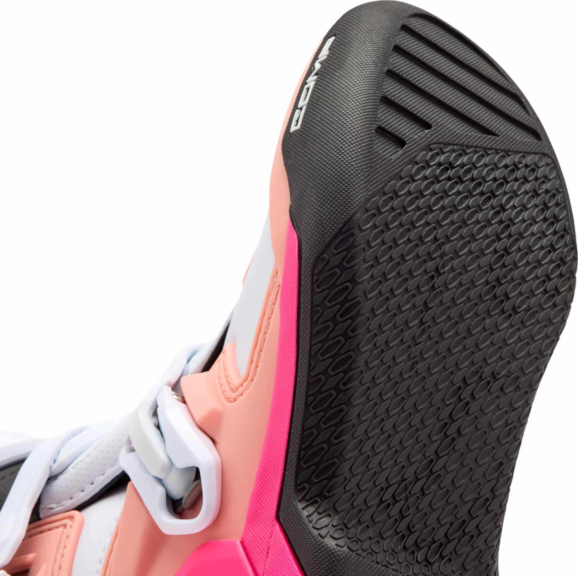 FOX W Comp Bottes de motocross pour femmes Blanc/Rose 6 Figure 6