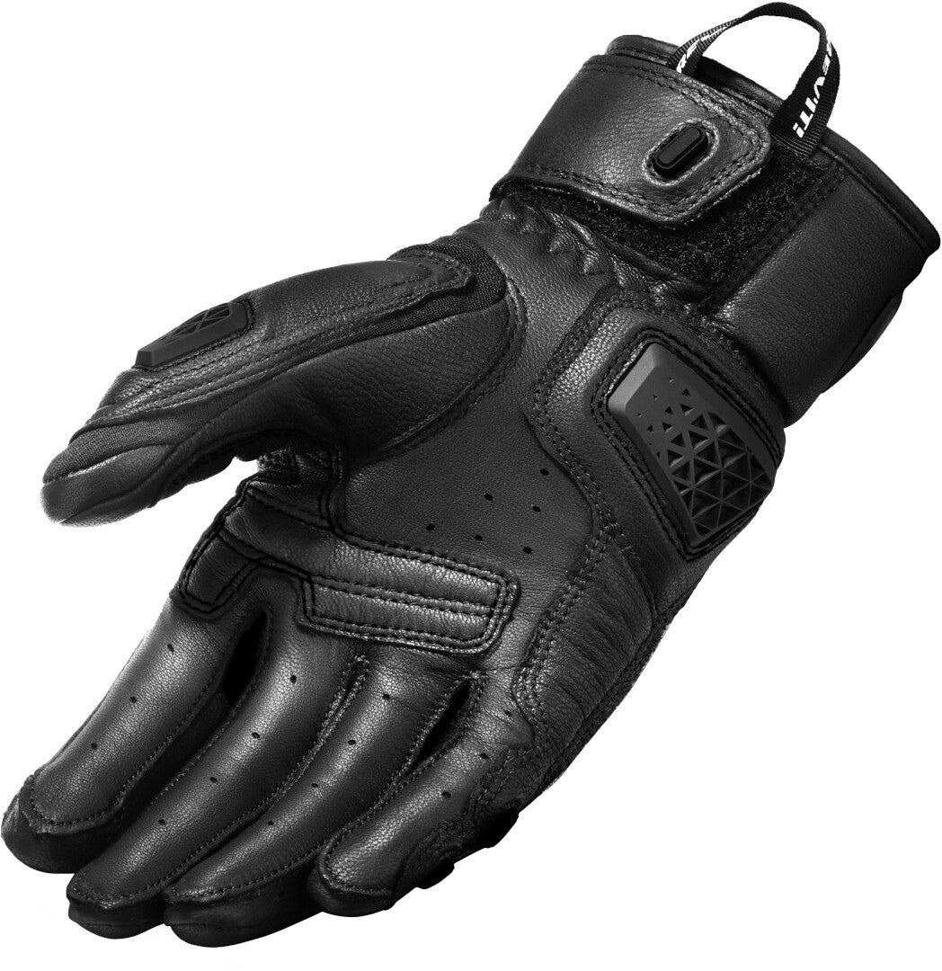 Revit Sand 4 Motorcykelhandsker Sort/sort L Figur 2