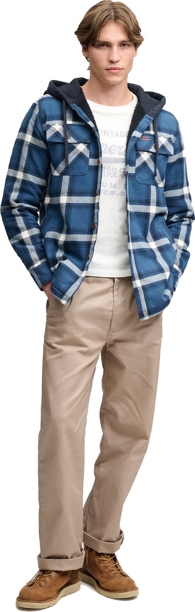 Superdry & Co オーバーシャツ 3XL 図6