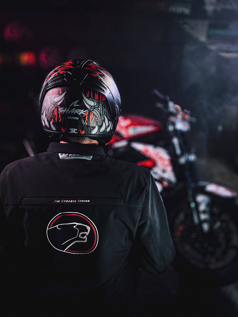 Shark Spartan RS Shaytan Casco nero opaco/rosso L (59/60) Figura 6