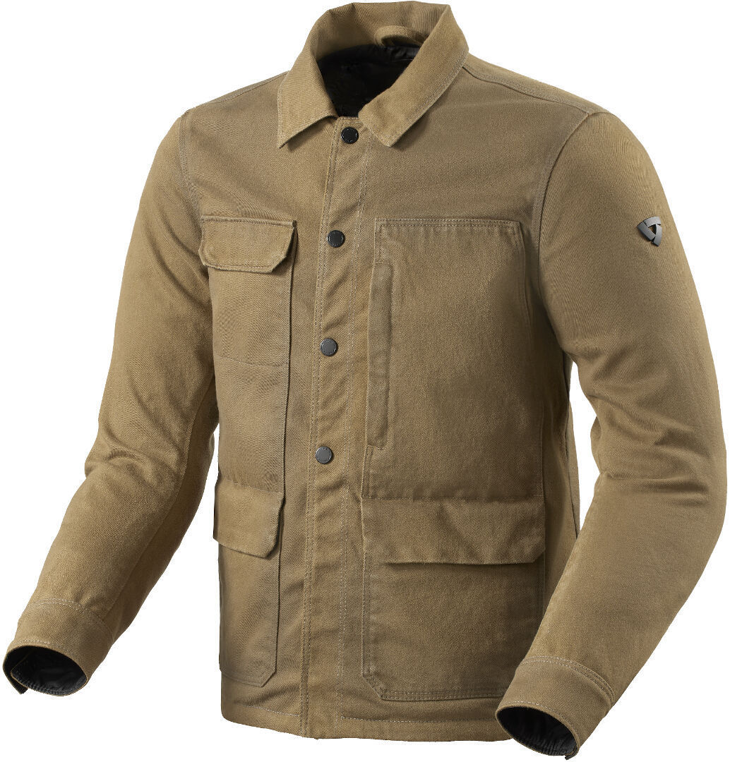 Revit Worker 2 Motorcycle Textile Jacket Sand L Figure 1