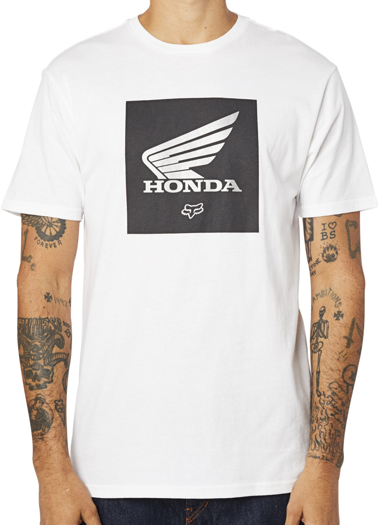 FOX Honda Premium Update T-Shirt weiß M Abbildung 4