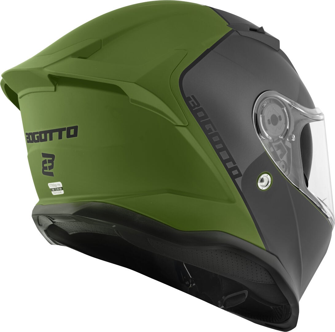 Bogotto H153 BT SPN Bluetooth Helmet black matt/green L (59/60) Figure 4