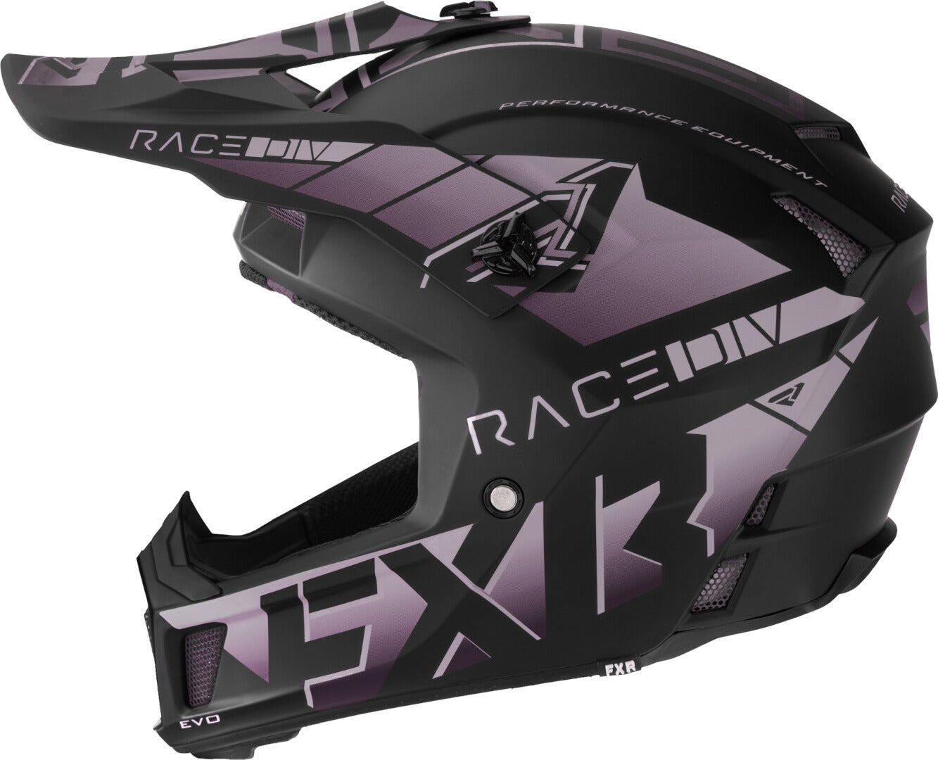 FXR Clutch Evo 2023 Snowmobile Helmet black/purple XXL (63/64) Figure 2