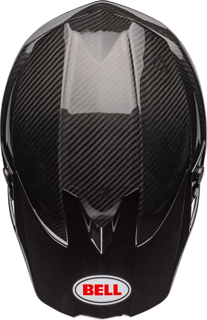 Bell Moto-10 Spherical Solid Motocross hjelm Sort XS (54/55) Figur 2
