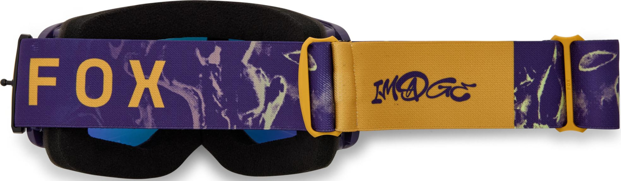 FOX Main Image Print Ochelari de motocross mov/galben Figura 2