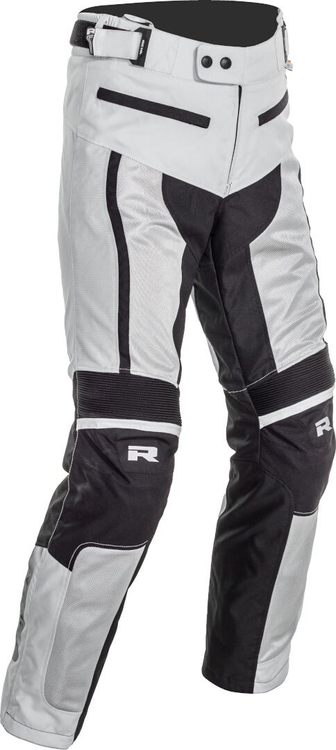 Richa Airvent Evo 2 vandtætte damer motorcykel tekstilbukser grå/sort 3XL Figur 1