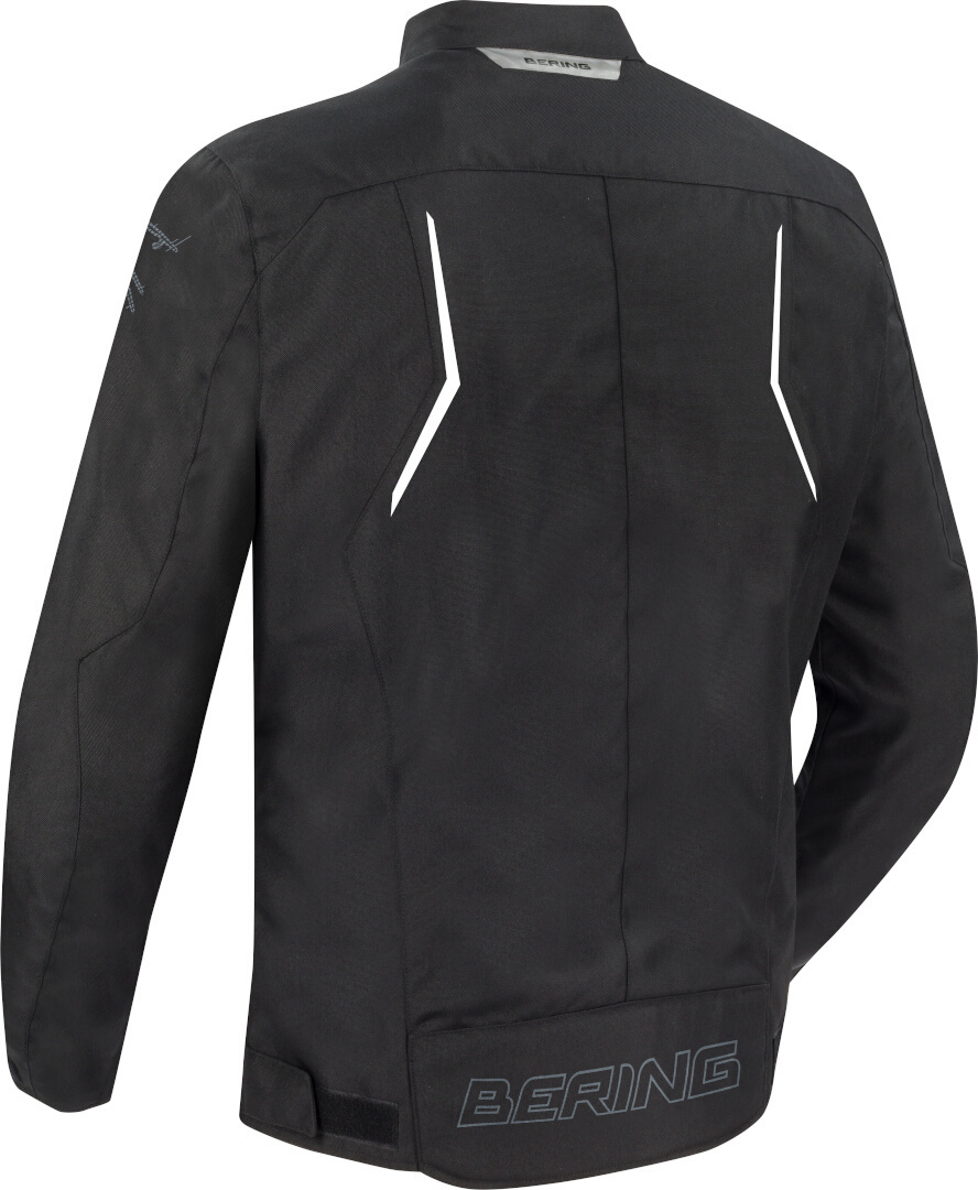 Bering Dundy Jachetă textilă impermeabilă pentru motociclete alb/negru S Figura 2