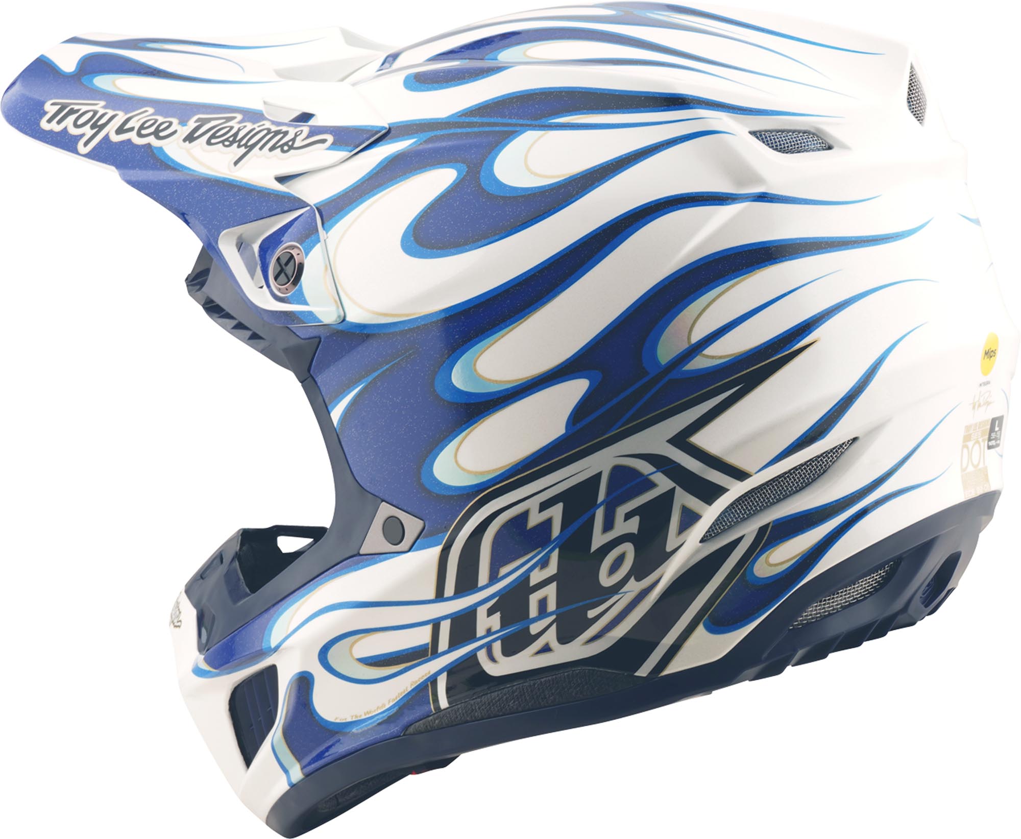 Troy Lee Designs SE5 Composite Torched MIPS Casco da motocross L Figura 3