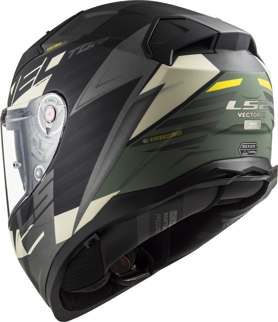 LS2 FF811 Vector II Absolute Helmet black/titanium S (55/56) Figure 5