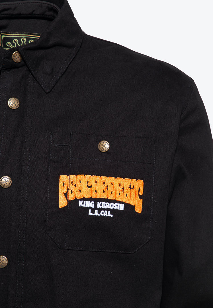 King Kerosin Psycedellic Chopper Workwear Tricou 3XL Figura 4