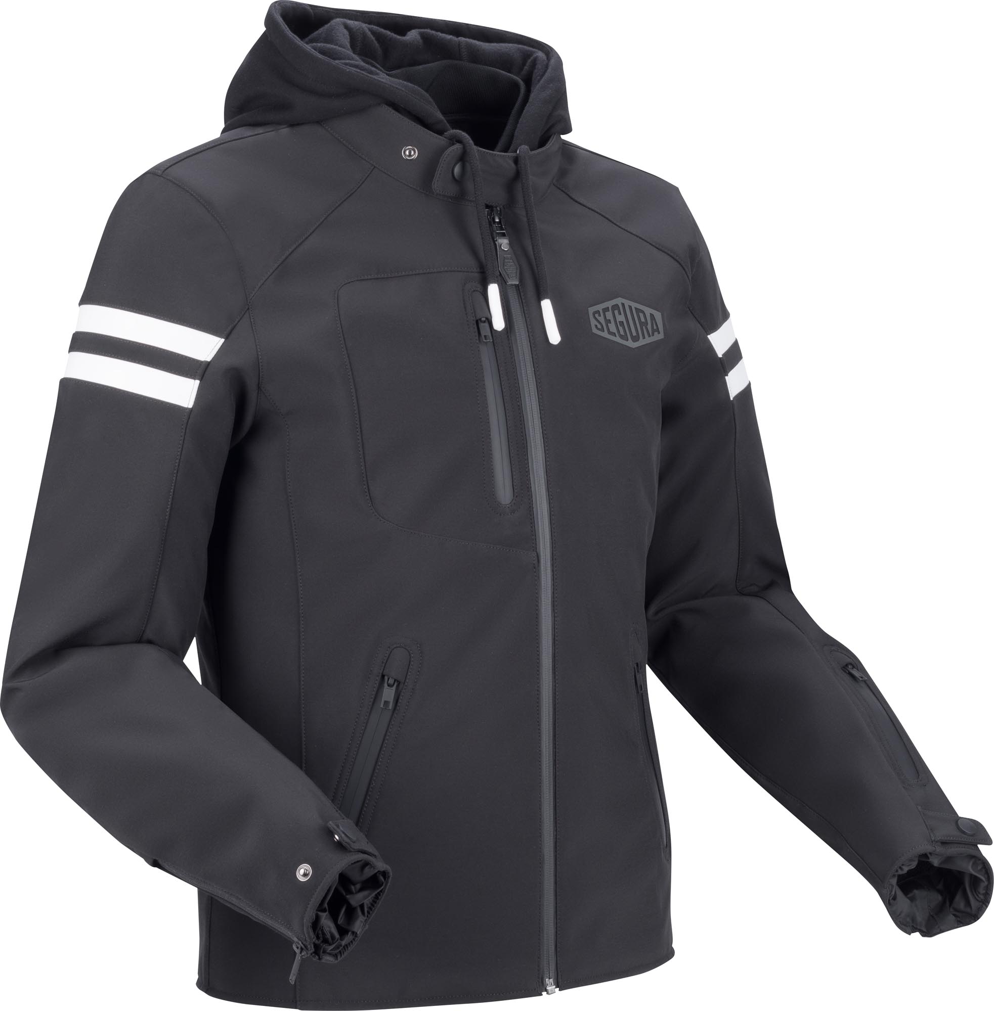 Segura Ritchy Motorcycle Textile Jacket black/white S Figure 1