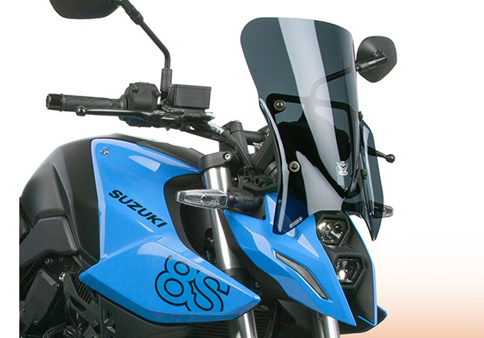 NATIONAL CYCLE vindruta VStream Sport Lexan® polykarbonat Quantum coated Figur 1