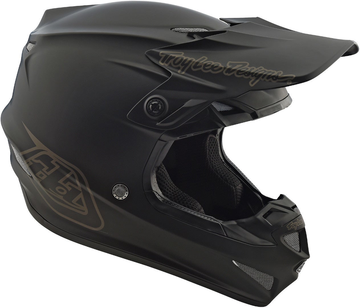 Troy Lee Designs SE4 PA Mono Motokrosová přilba černá S Obrázek 6