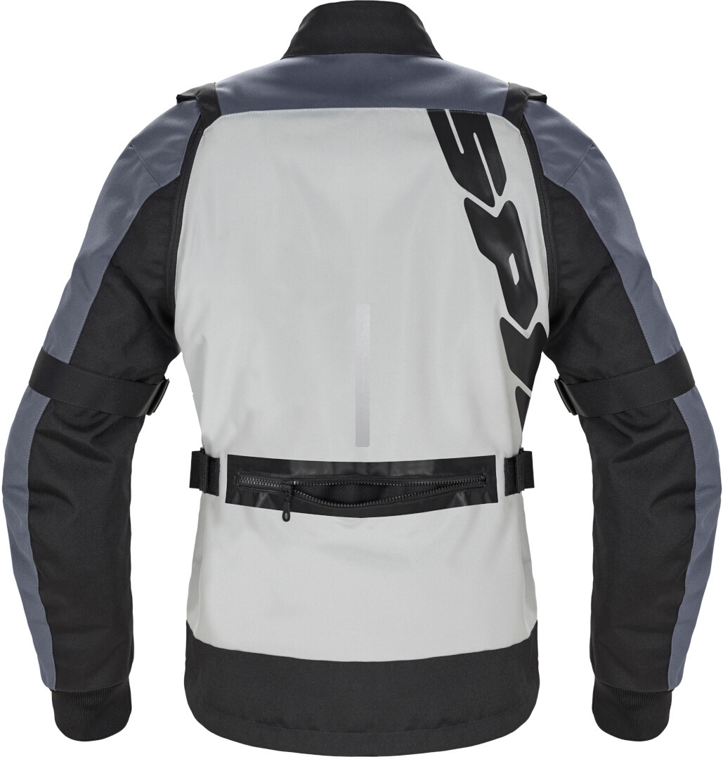 Spidi Enduro Pro Motorrad Textil Jacke dunkelgrau/hellgrau M Abbildung 2