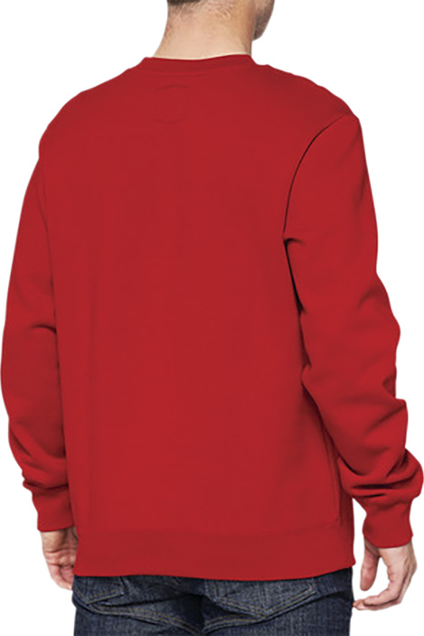 100% Manifesto Crewneck Sweatshirt chili red S Figure 2