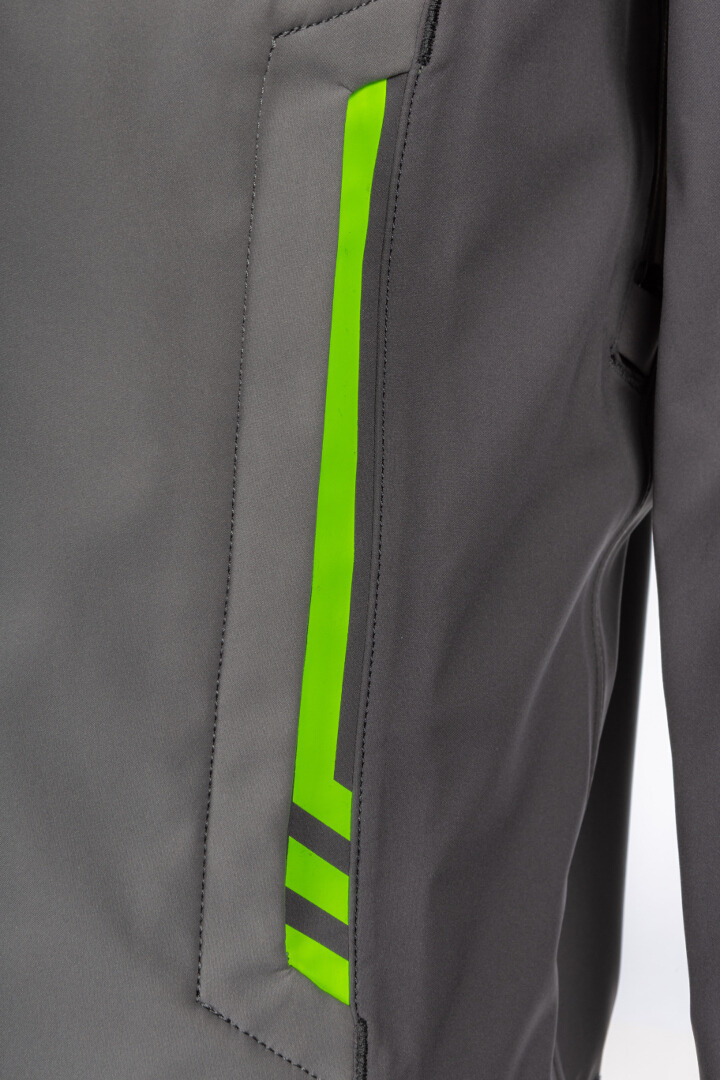 Klim Enduro S4 Motorcycle Textile Jacket grey/green M Figure 3