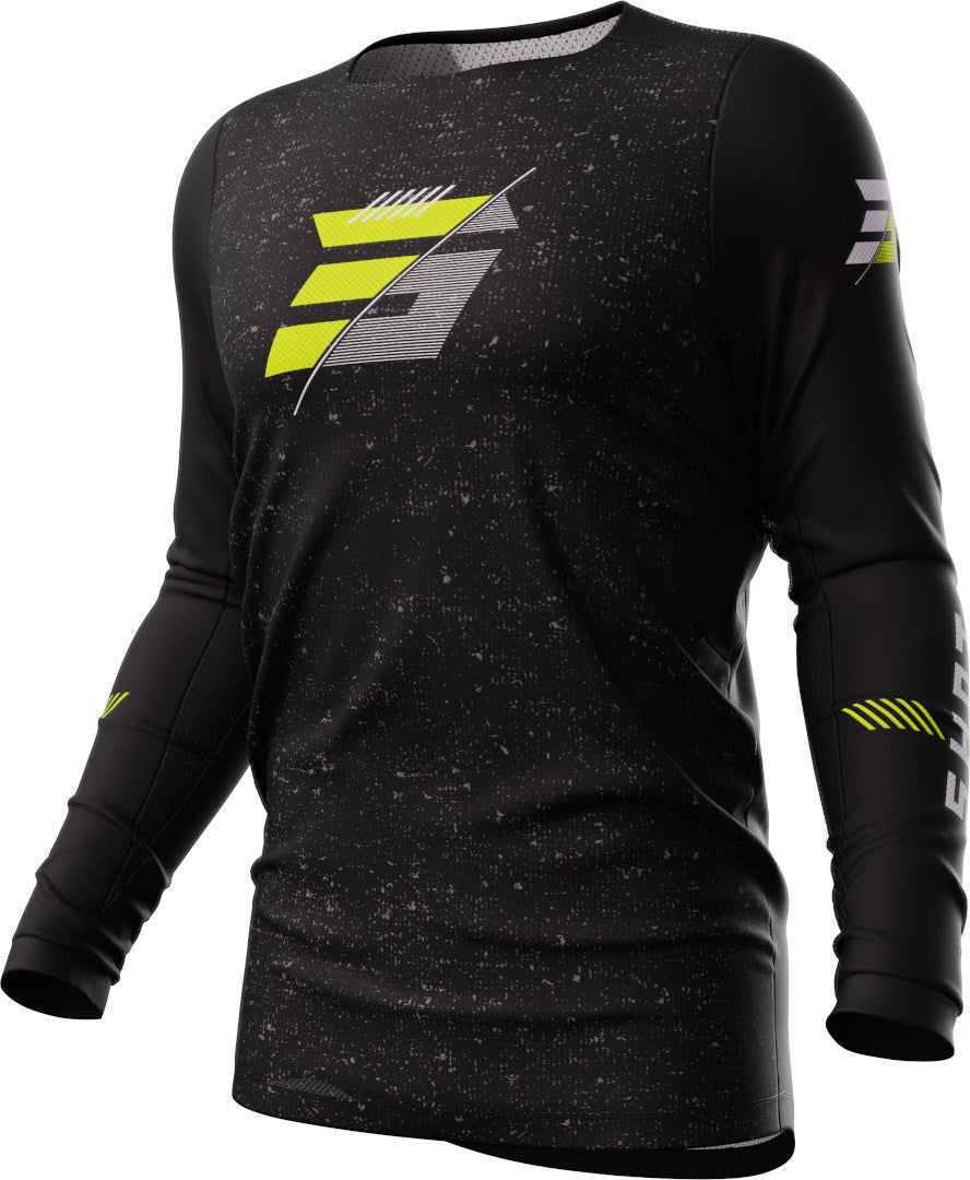 Shot Contact Speck Motocross trøje sort/neon L Figur 1