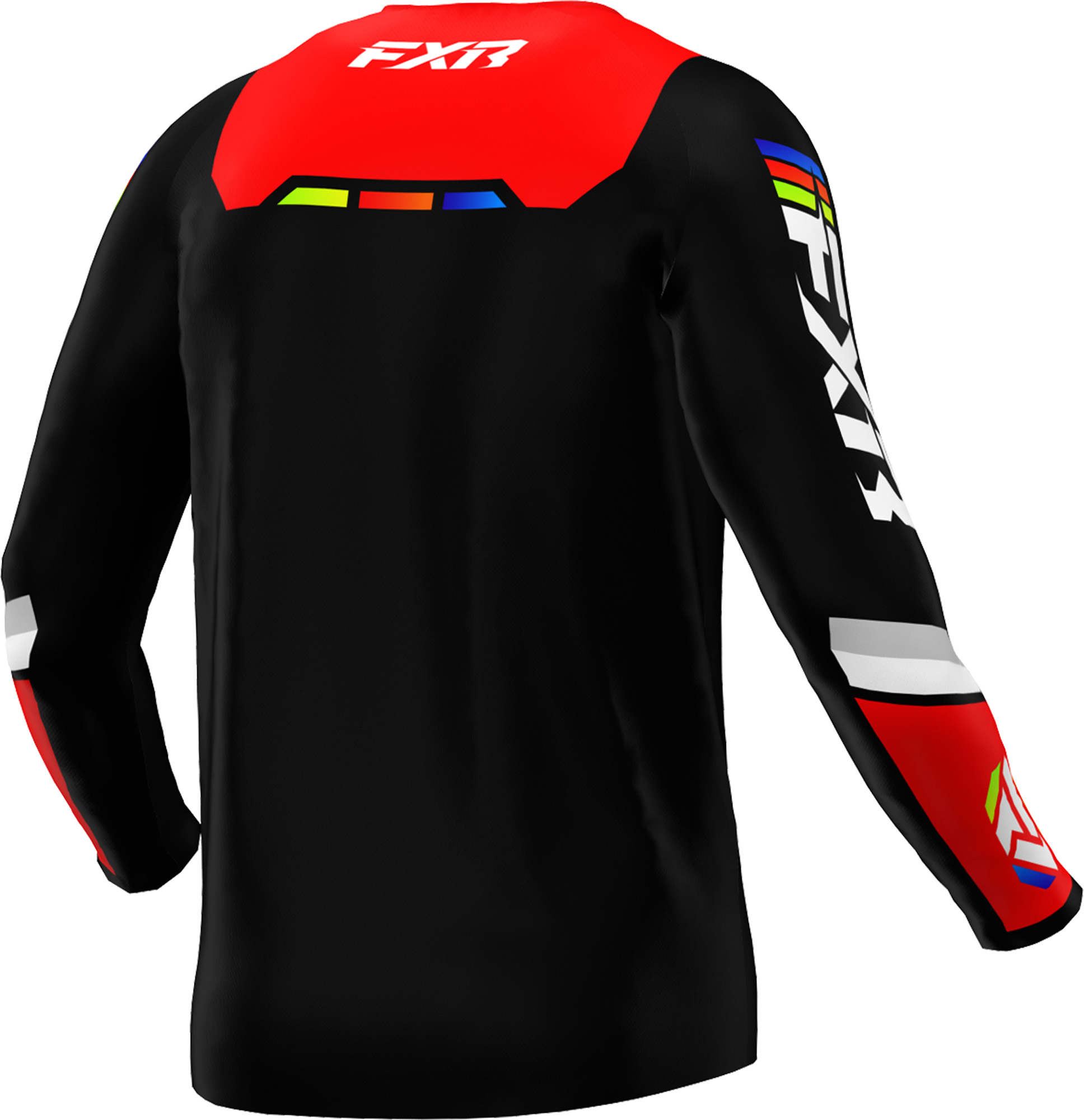 FXR Apex Motokrosový dres černá/červená/bílá XL Obrázek 2