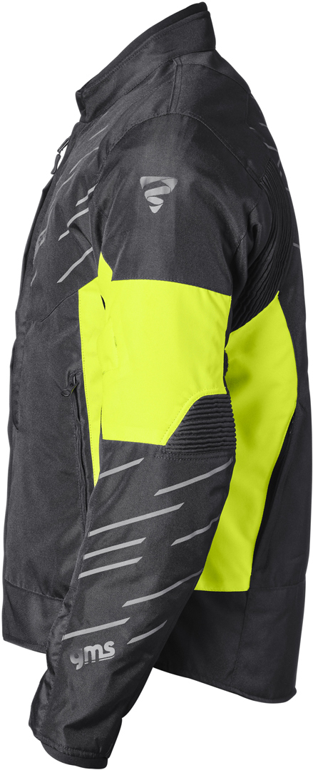 GMS Kasai waterproof Motorcycle Textile Jacket black/yellow L Figure 2