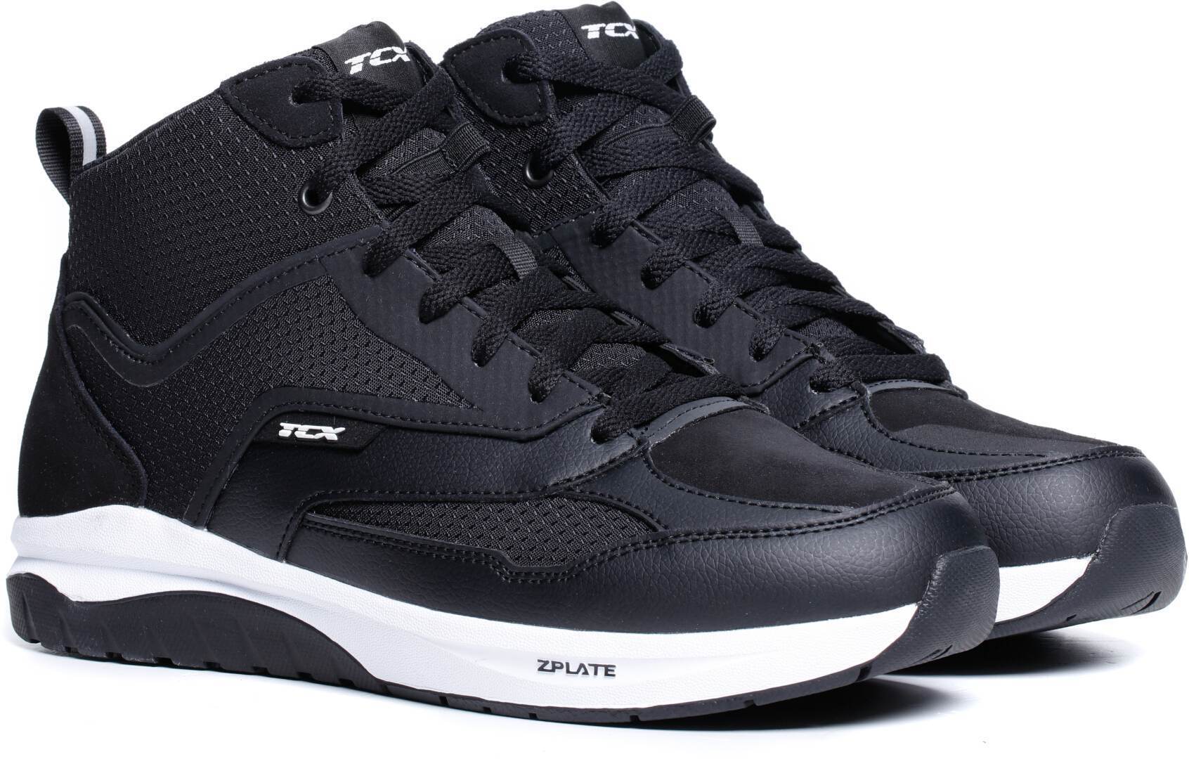 TCX Nalbak Chaussures de moto imperméables Noir/Blanc 39 Figure 1