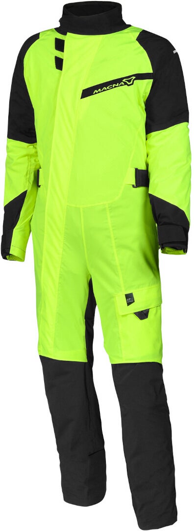 Macna Hydra 3.0 One Piece Motorcycle Rain Suit black/yellow L Figure 1