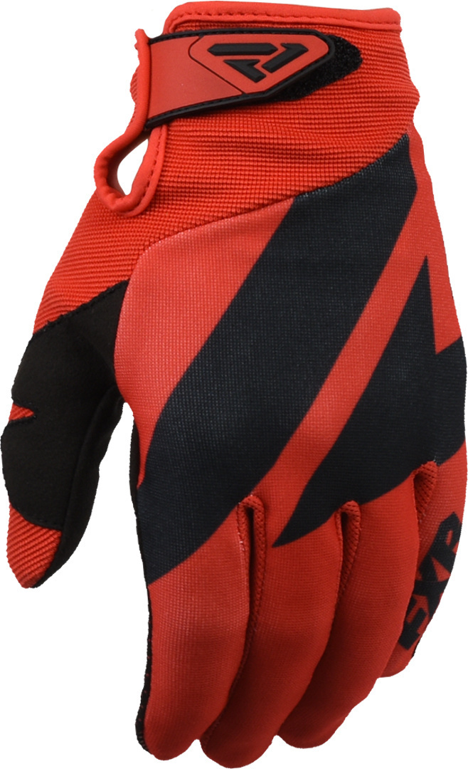 FXR Clutch Strap Motocross handsker sort/rød L Figur 1