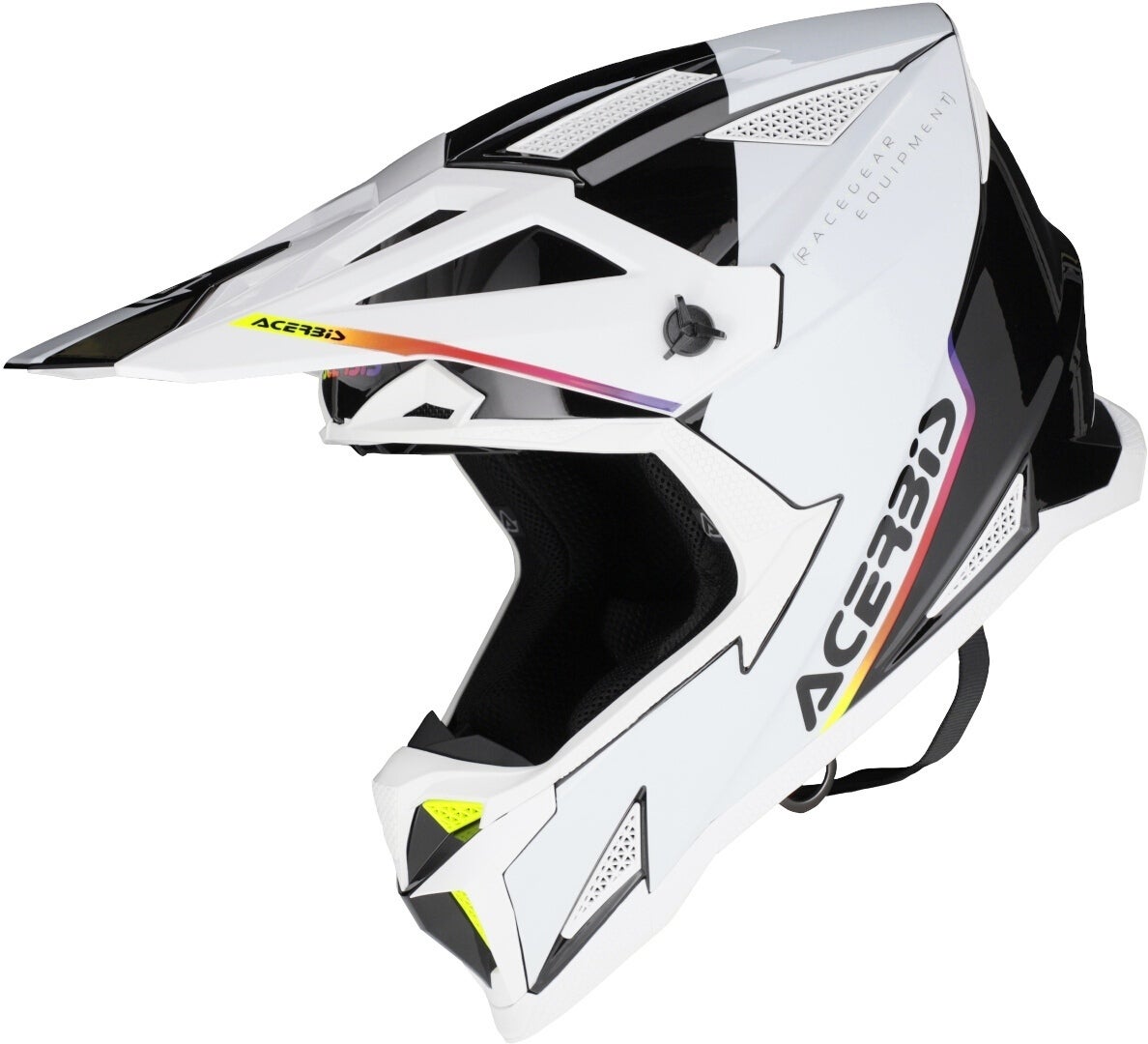 Acerbis T711 Casco da motocross bianco/nero XL (61/62) Figura 1