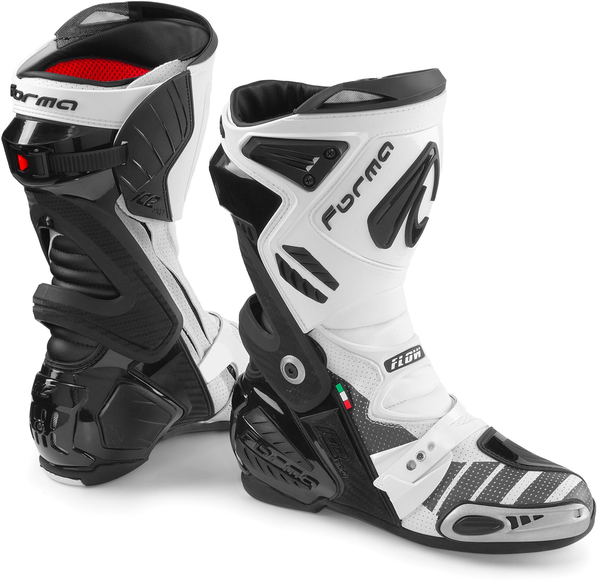 Forma Ice Pro Flow 摩托車靴 黑/白 46 圖1