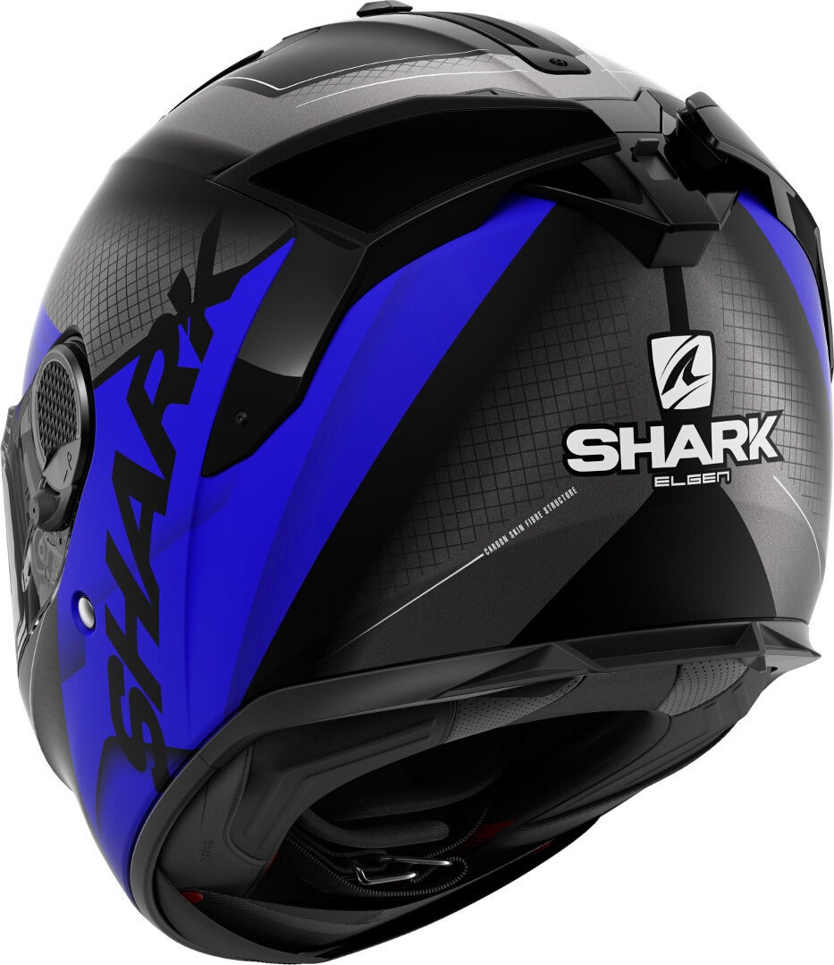 Shark Spartan GT Elgen Micro Casco nero opaco/blu S (55/56) Figura 3