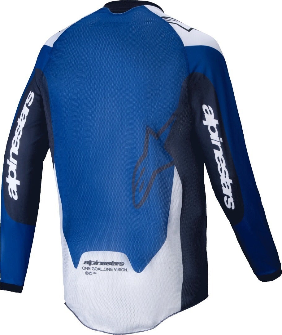 Alpinestars Pro-Dura Motokrosový dres modrobílá L Obrázek 2