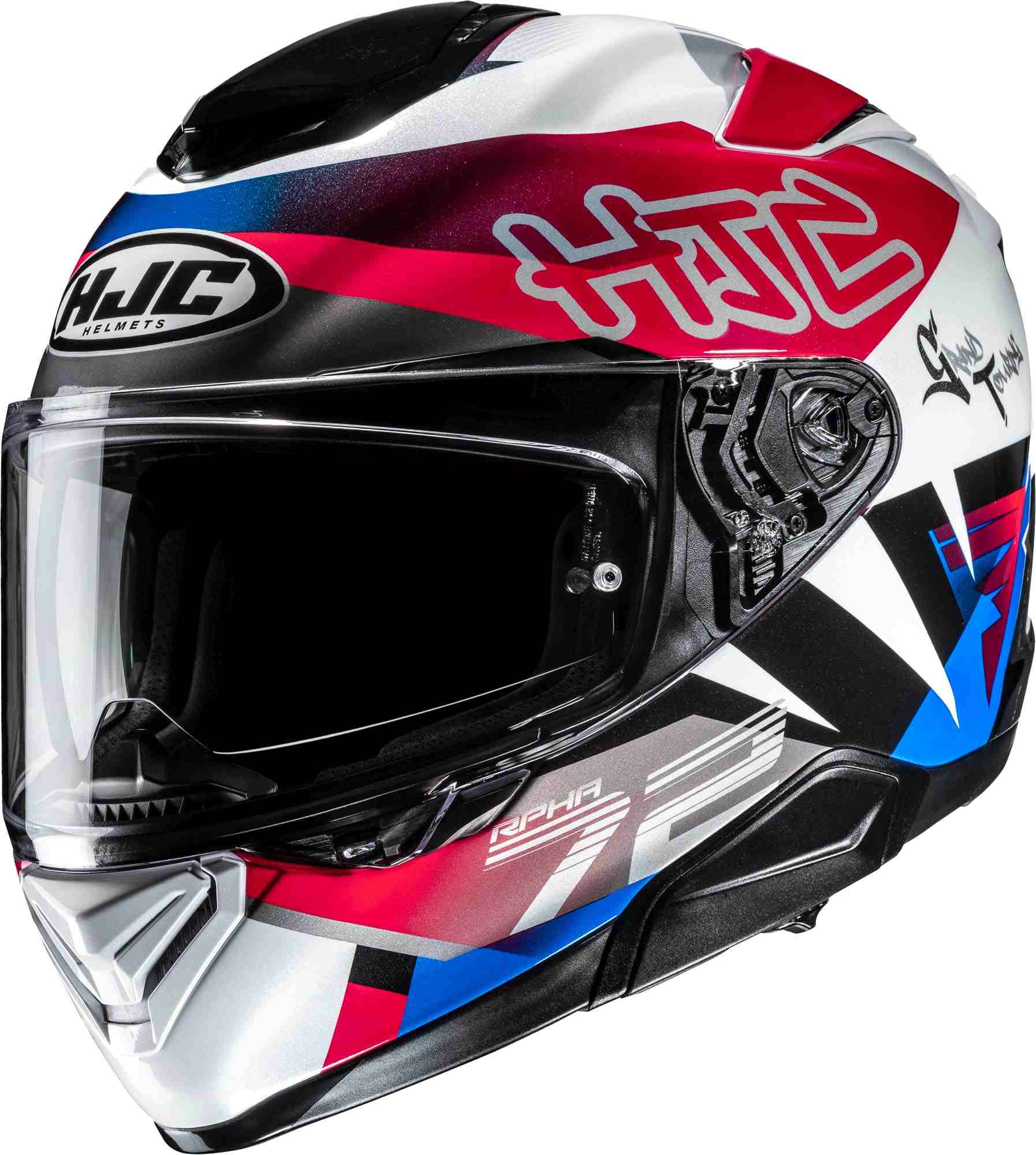 HJC RPHA 72 Goldy Casque noir/blanc/bleu/rouge XXL (62/63) Figure 1