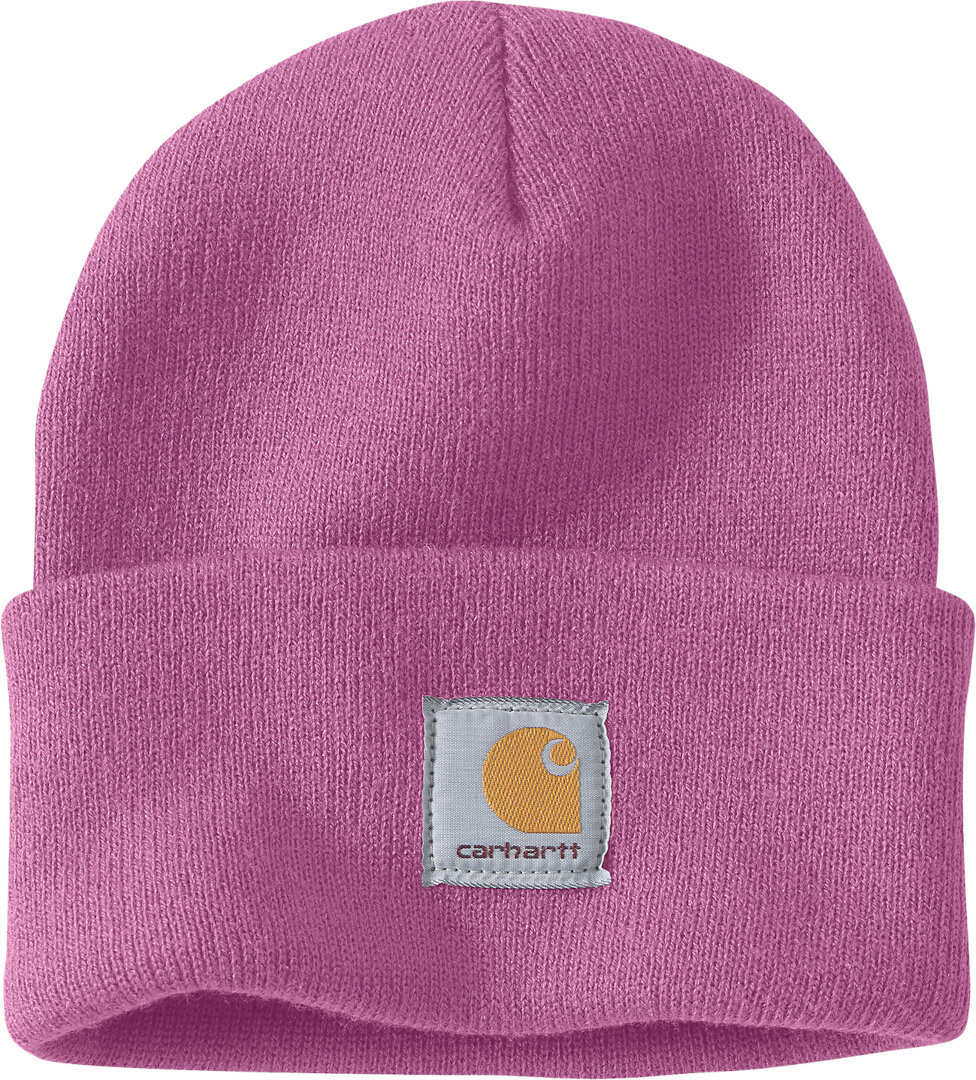 Carhartt Knit Cuffed Gorro Rosa claro Figura 1