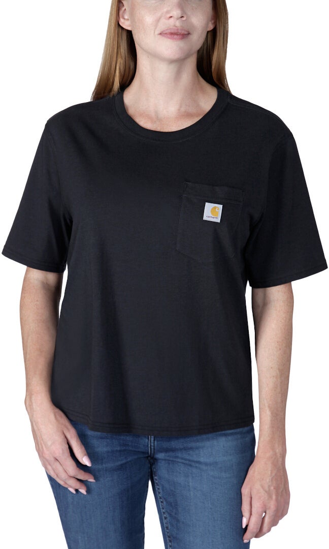Carhartt Loose Fit Lightweight Short Sleeve Crewneck Ladies Triko černá L Obrázek 2