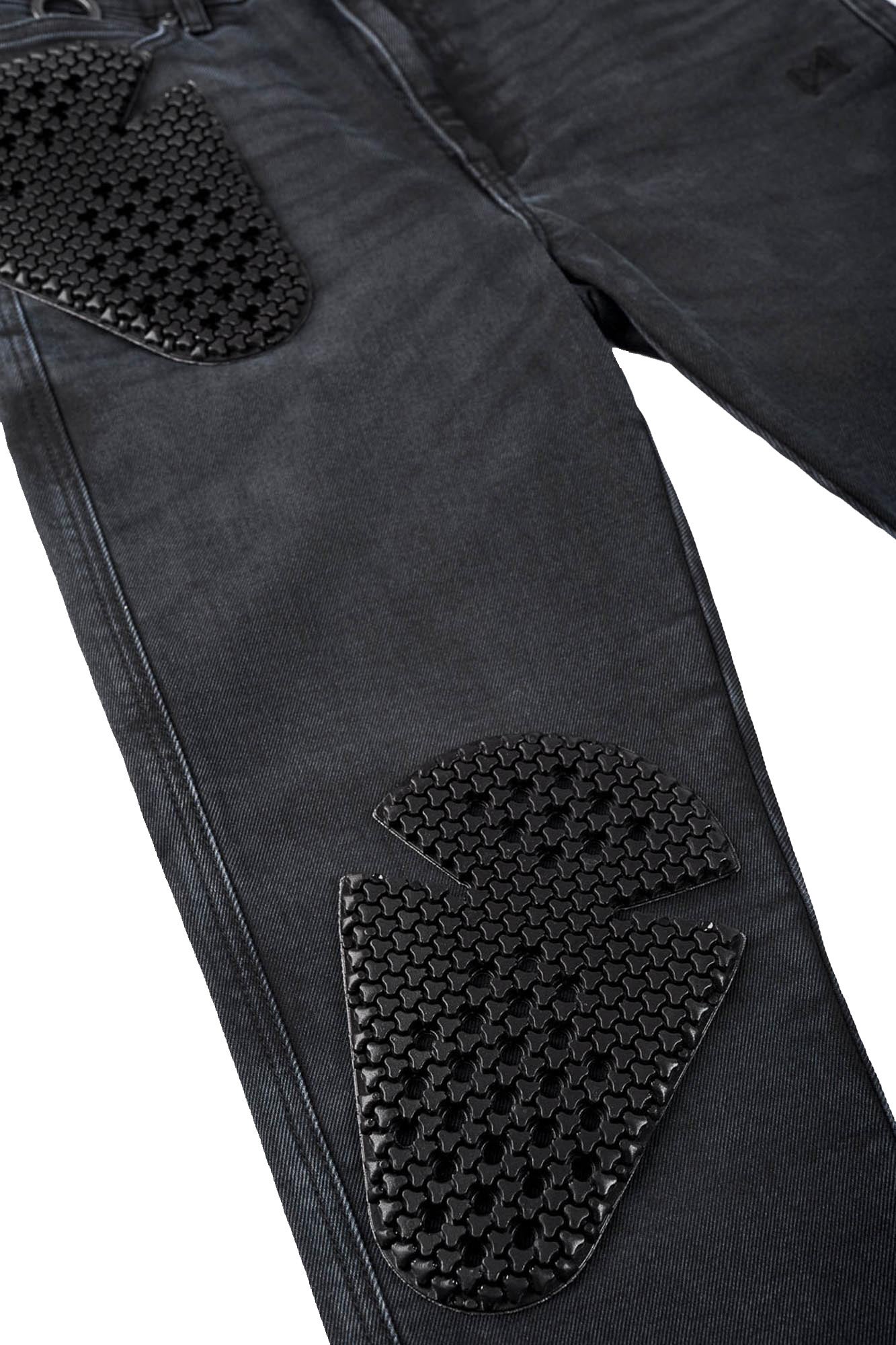 Pando Moto Kaya Slim Graphite Ladies Motorcycle Jeans 34/30 Figure 17