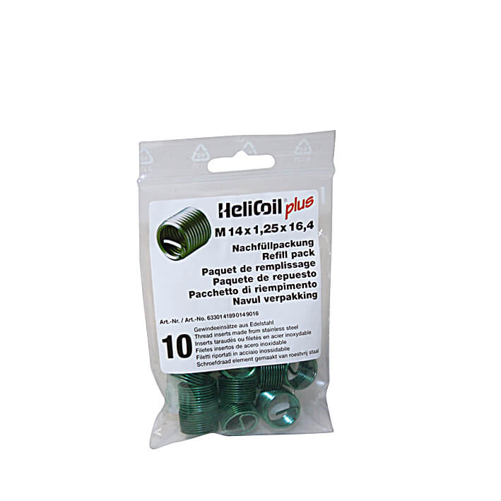 HELICOIL Nachfüllpackung Gewindeeinsätze M14 x 1.25 Figura 1