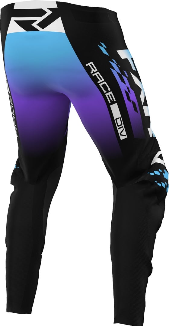 FXR Revo Comp Motocross bukser sort/lilla 36 Figur 2