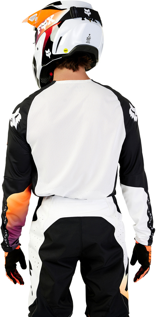 FOX 360 Streak Motocross Jersey weiß M Abbildung 3