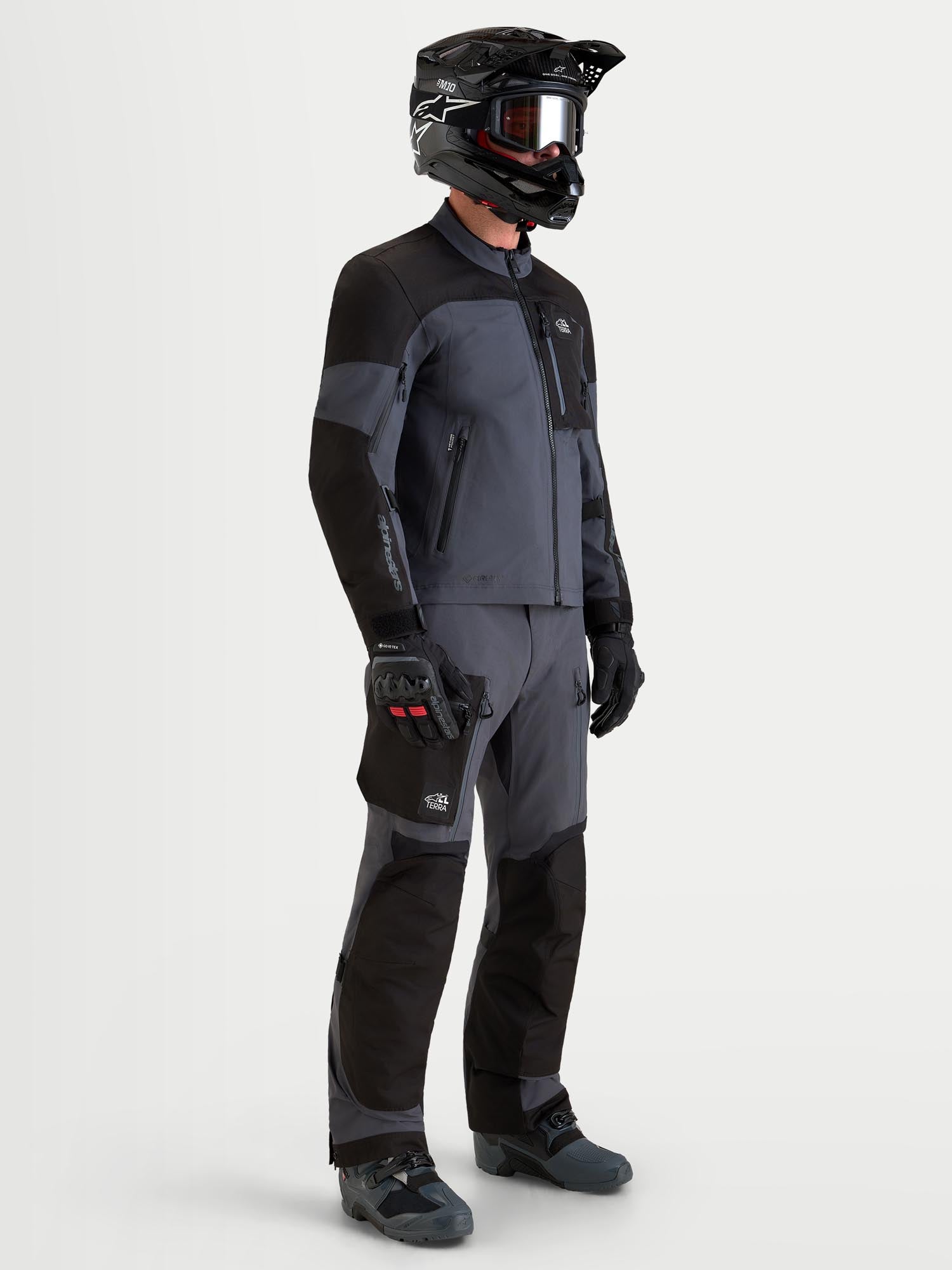Alpinestars Arenis Gore-Tex Veste textile moto imperméable noir/gris foncé 2XL Figure 13