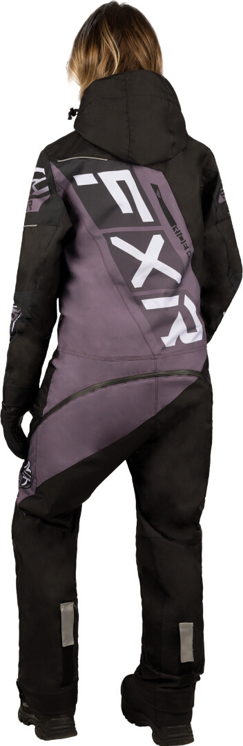 FXR CX Lite 2023 Costum de snowmobil One Piece pentru doamne gri/negru 2 Figura 2