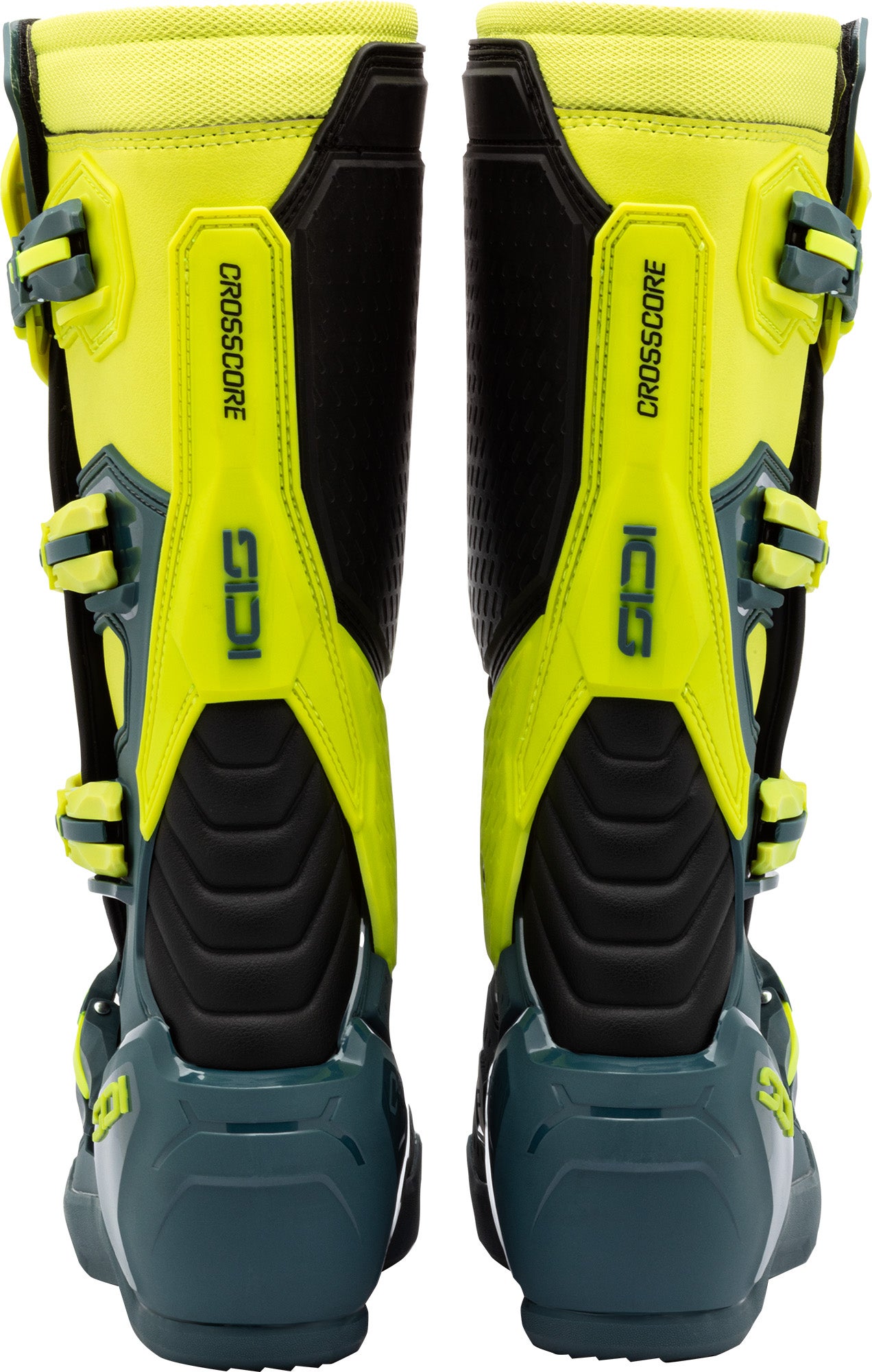 Sidi Crosscore Motocross Boots neon yellow/blue 50 Figure 3