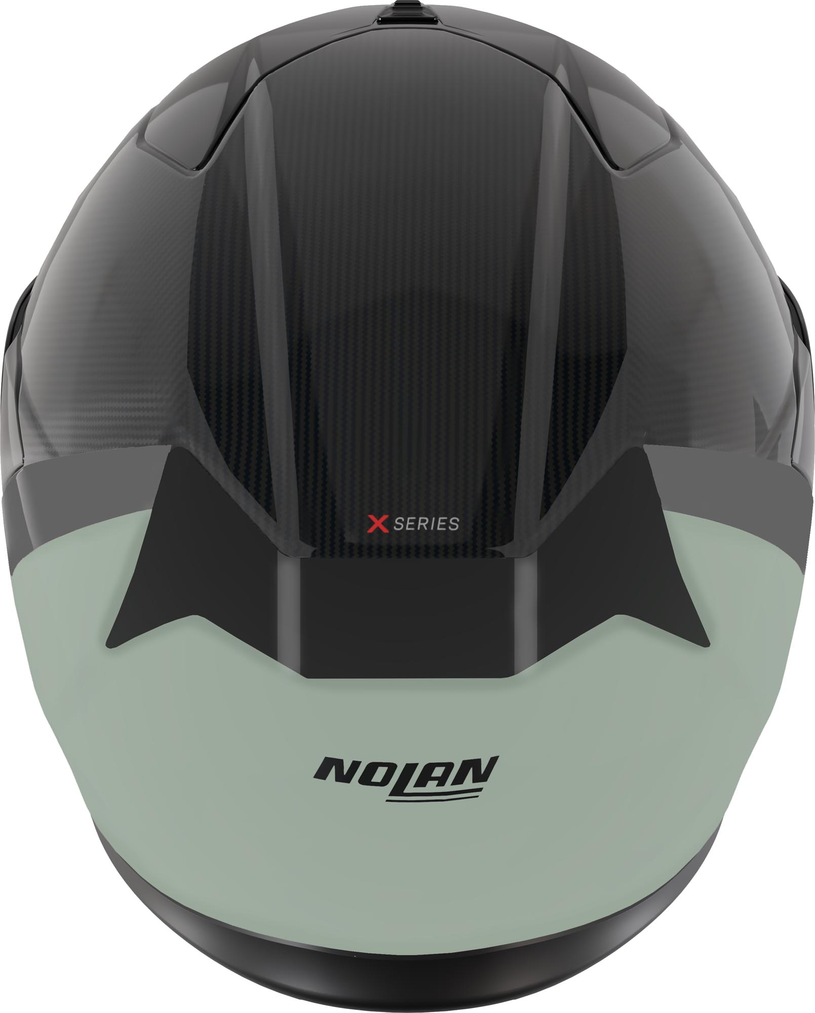 Nolan X-904 Ultra Carbon Verniciatura Speciale Hjälm svart/grön S (56) Figur 2