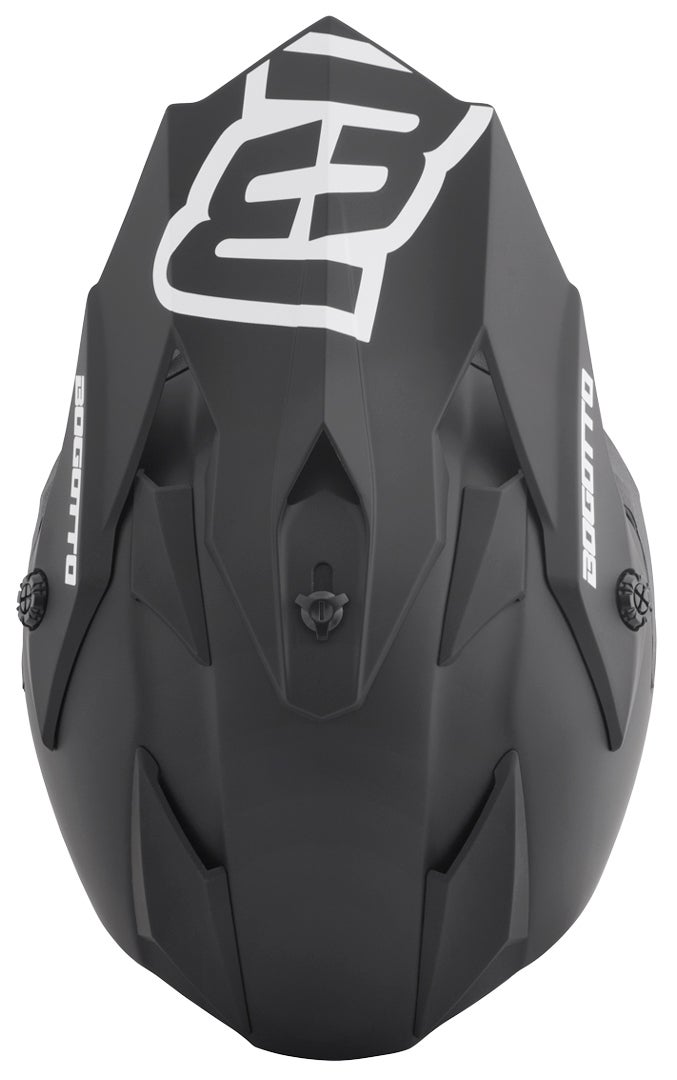 Bogotto V328 Glasfiber Motocross Hjelm Sort S Figur 4