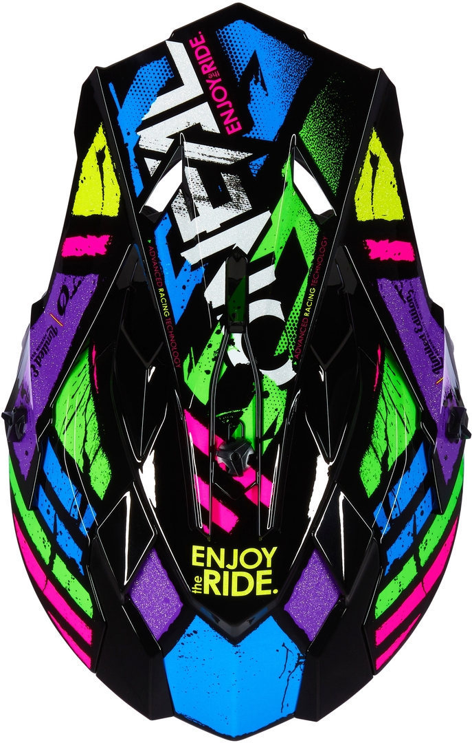 Oneal 2Series Glitch Casco Motocross Multicolore S (55/56) Figura 2