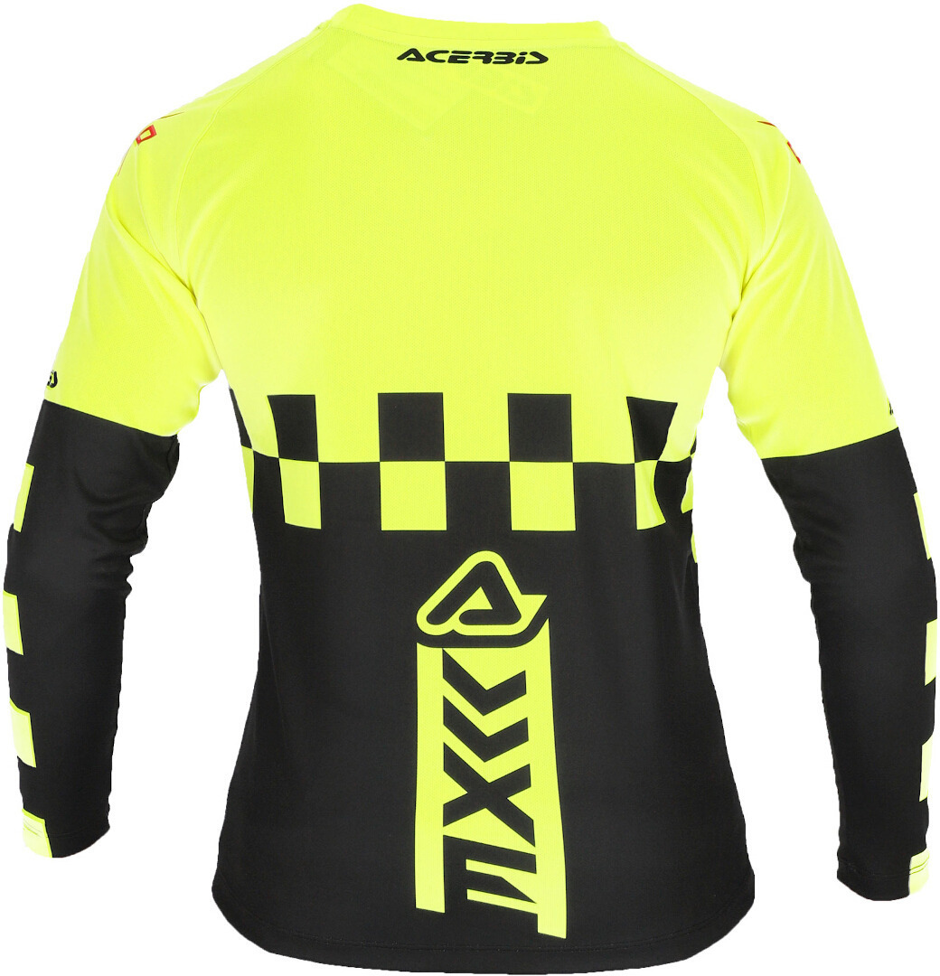 Acerbis MX J-Kid Tricou de motocross pentru copii galben/negru S Figura 2