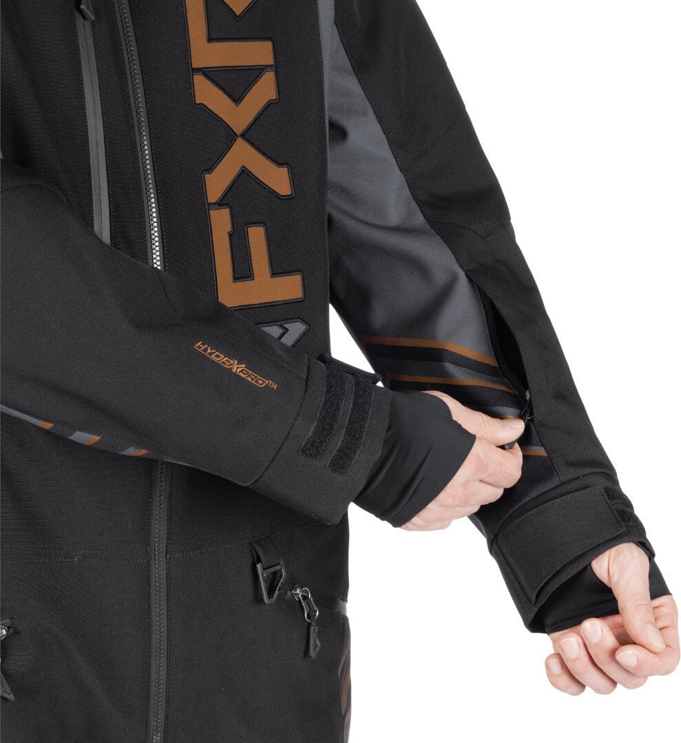 Side view of FXR Helium Lite 2025 1-piece Snowmobile Suit