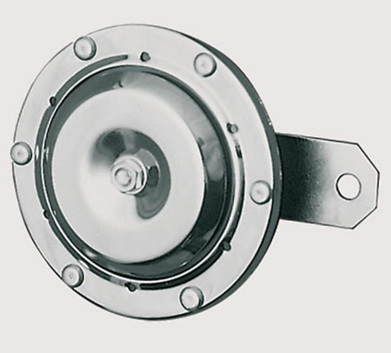 HIGHSIDER smart Signalhorn Krom 12 V, 100 mm Figur 1