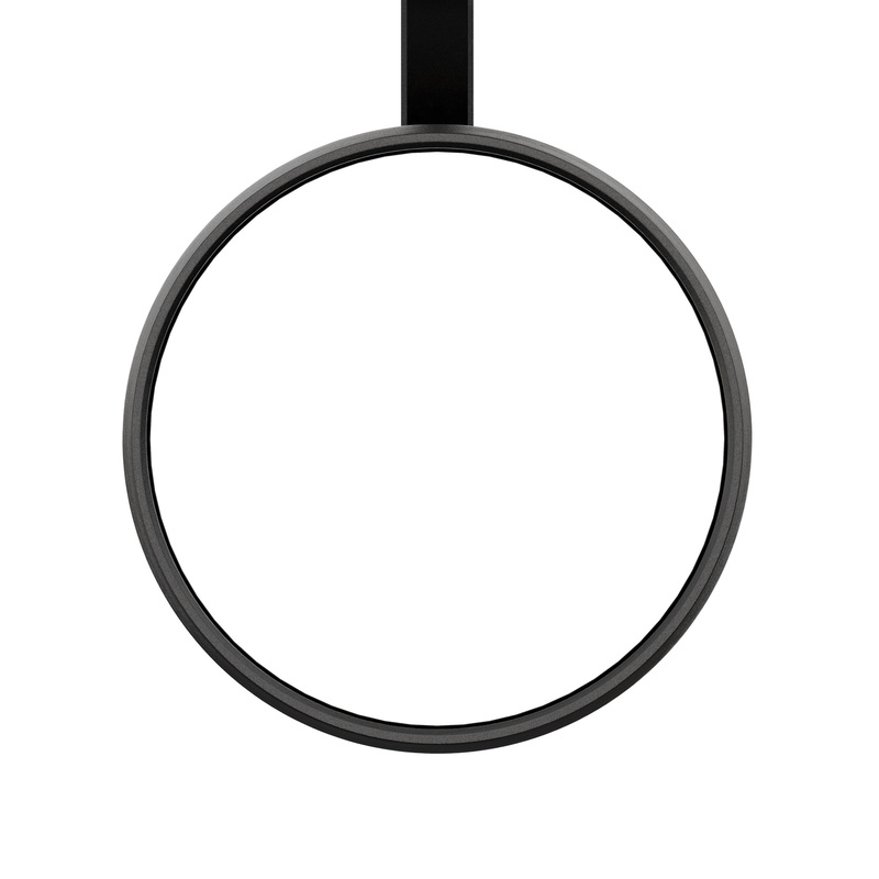 HIGHSIDER smart Bar Ändspegel Circula-S Svart Lång (1st) Figur 6