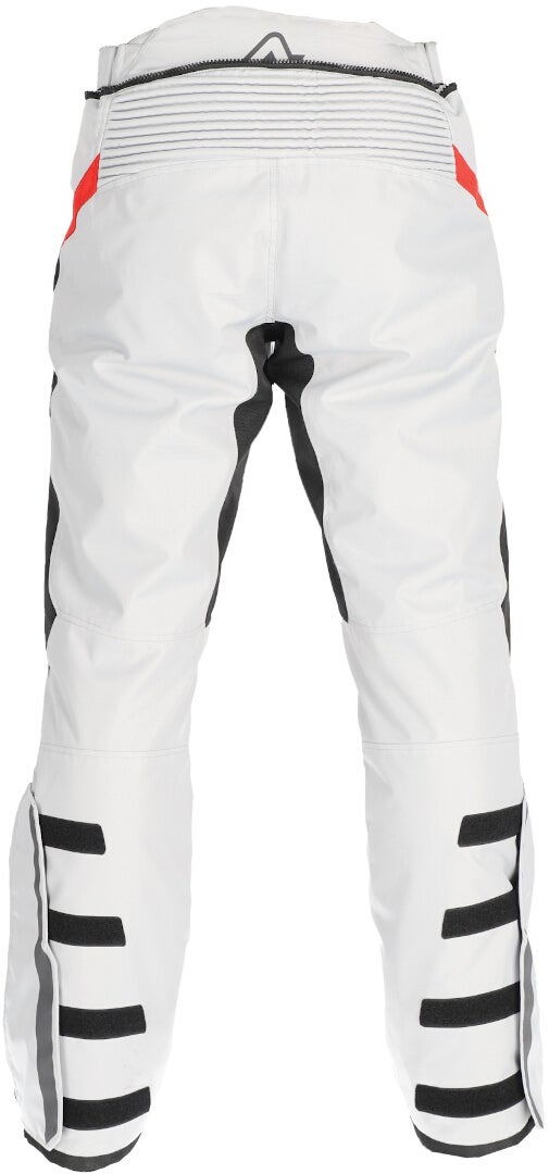 Acerbis X-Rover wasserdichte Motorrad Textilhose hellgrau 3XL Abbildung 3